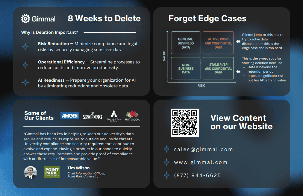 8 Weeks to Delete